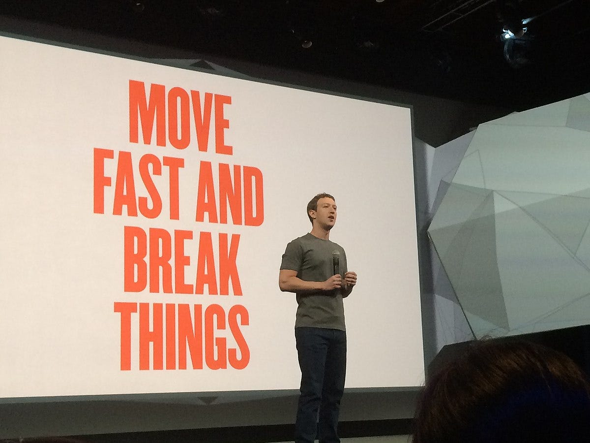 Move Fast and Break Things Failed